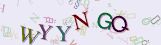 This is a captcha-picture. It is used to prevent mass-access by robots. (see: www.captcha.net)